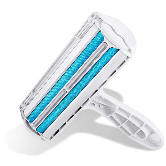 Pet hair remover roller brush