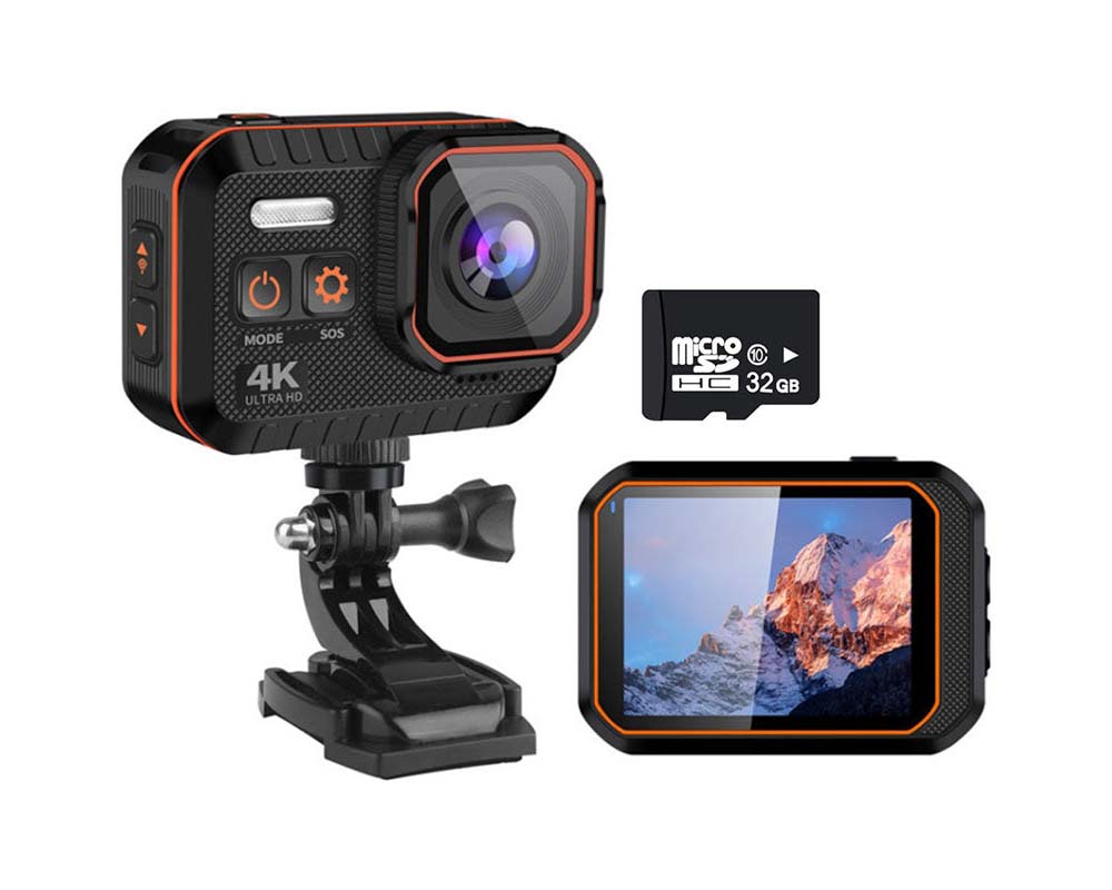Portable waterproof camera