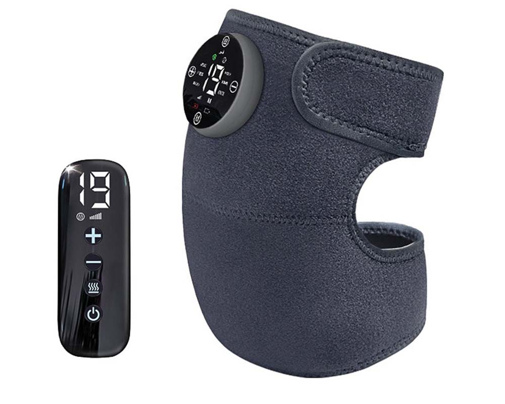 Knee massager with silicone and ABS