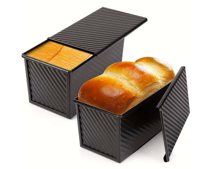 Loaf Pan with Lid Household Loaf Pan Baking Bread Pan Copper