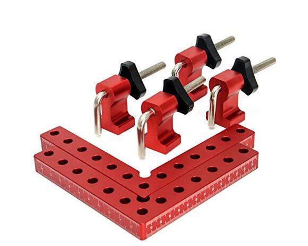 corner clamp with scale