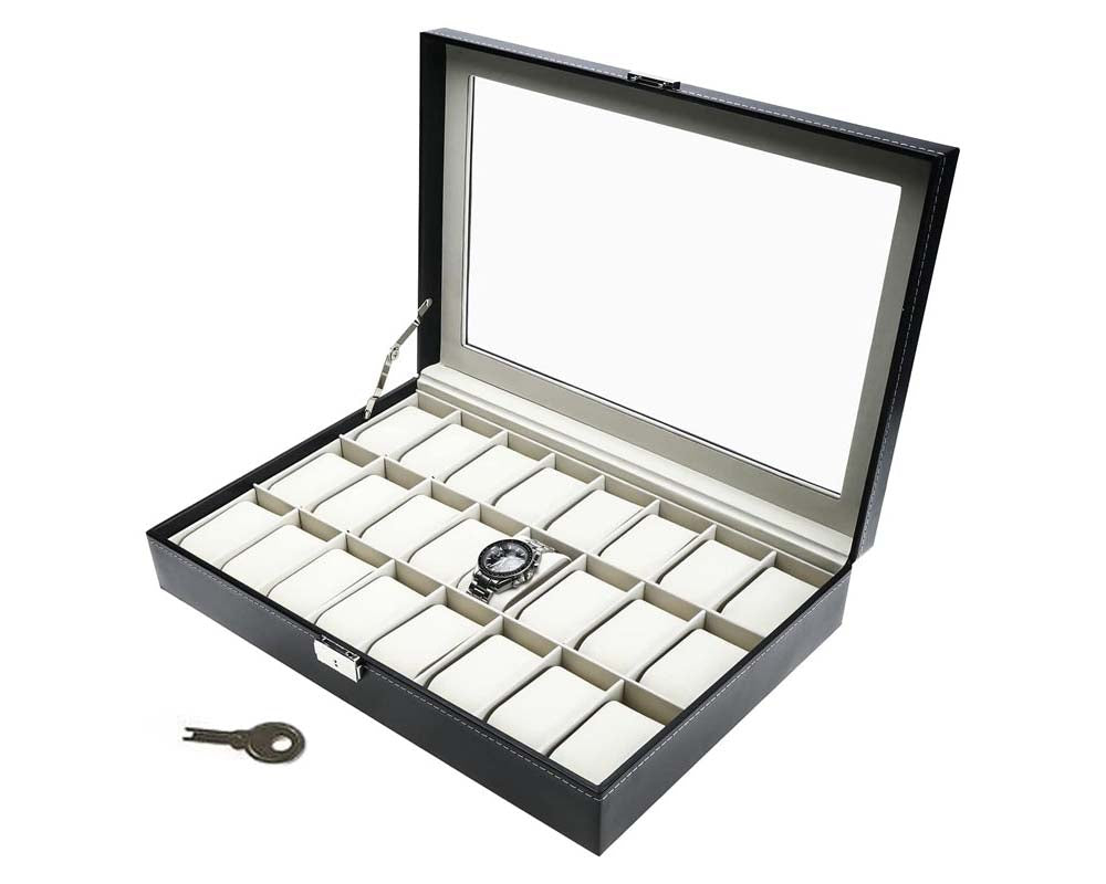 24 slot watch case