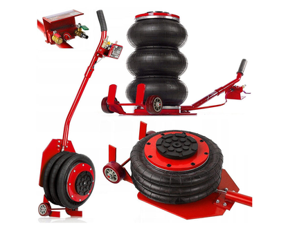 6600 LBS Triple Bag Air Lift Jack Pneumatic Vehicle Car Lifting Compressed Tool