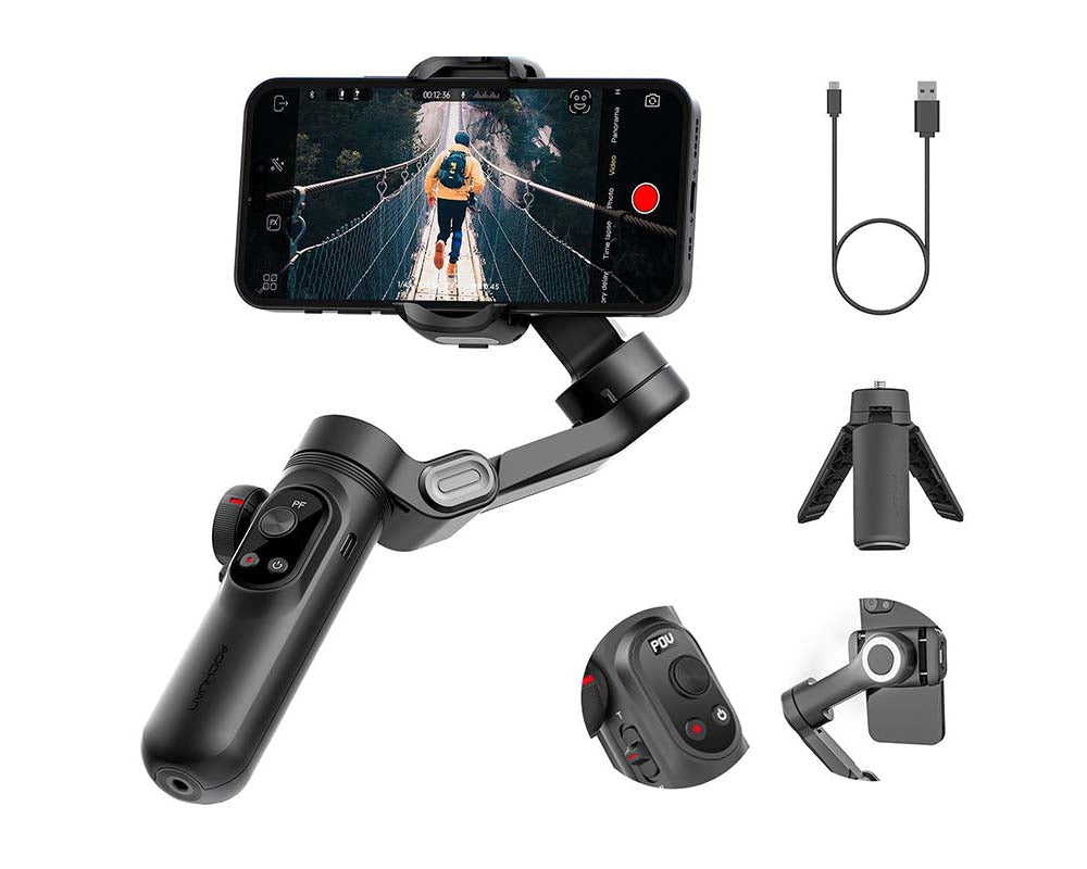 3-Axis Gimbal Stabilizer for Smartphone