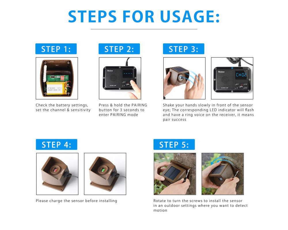 Driveway Alarm System Solar Driveway Alarm System