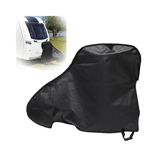 PVC caravan hitch cover