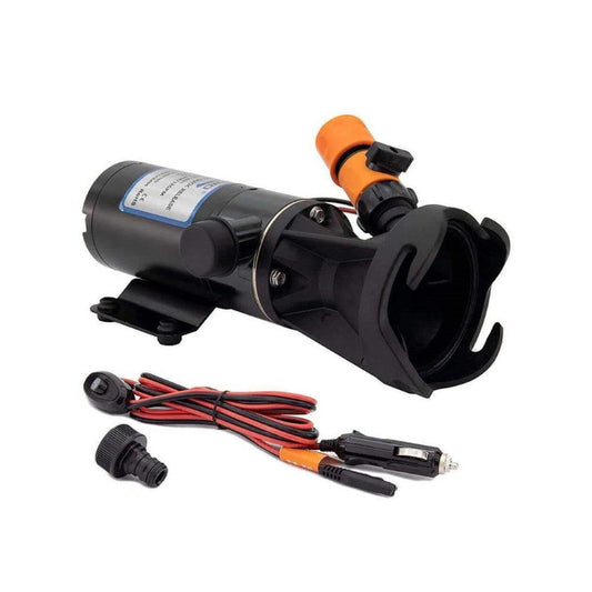 Macerator pump for RV sewage