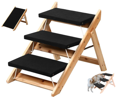 3 step dog stairs
