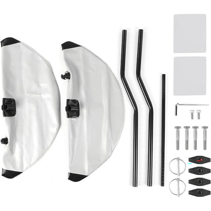 Inflatable kayak stabilizer float
