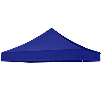 Blue gazebo roof canopy