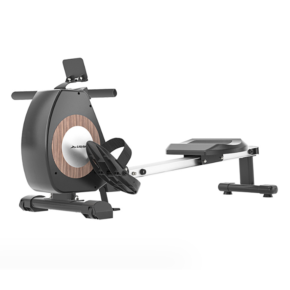 Foldable rowing machine
