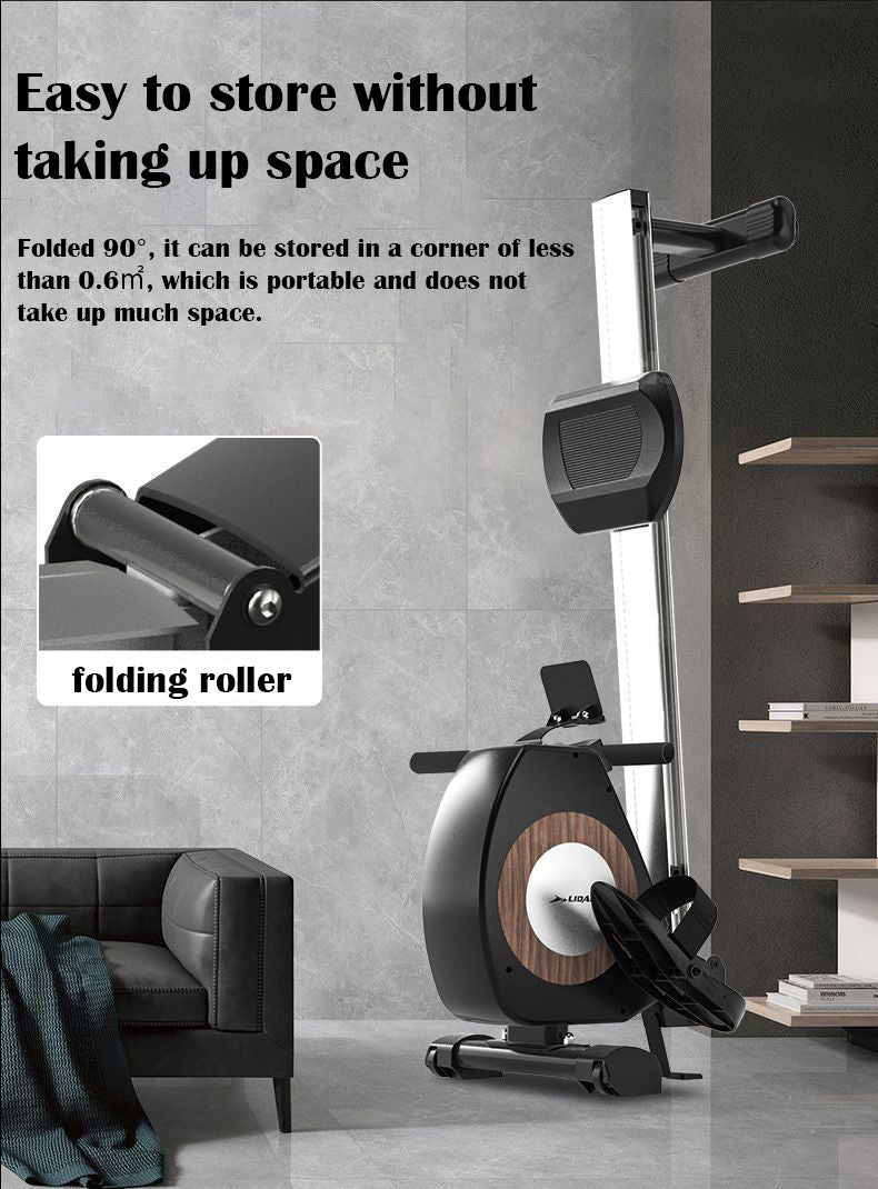 Foldable Mechanical Exercise Rowing Machine