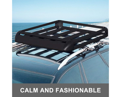 Universal Roof Rack Basket Car Top Luggage Rack