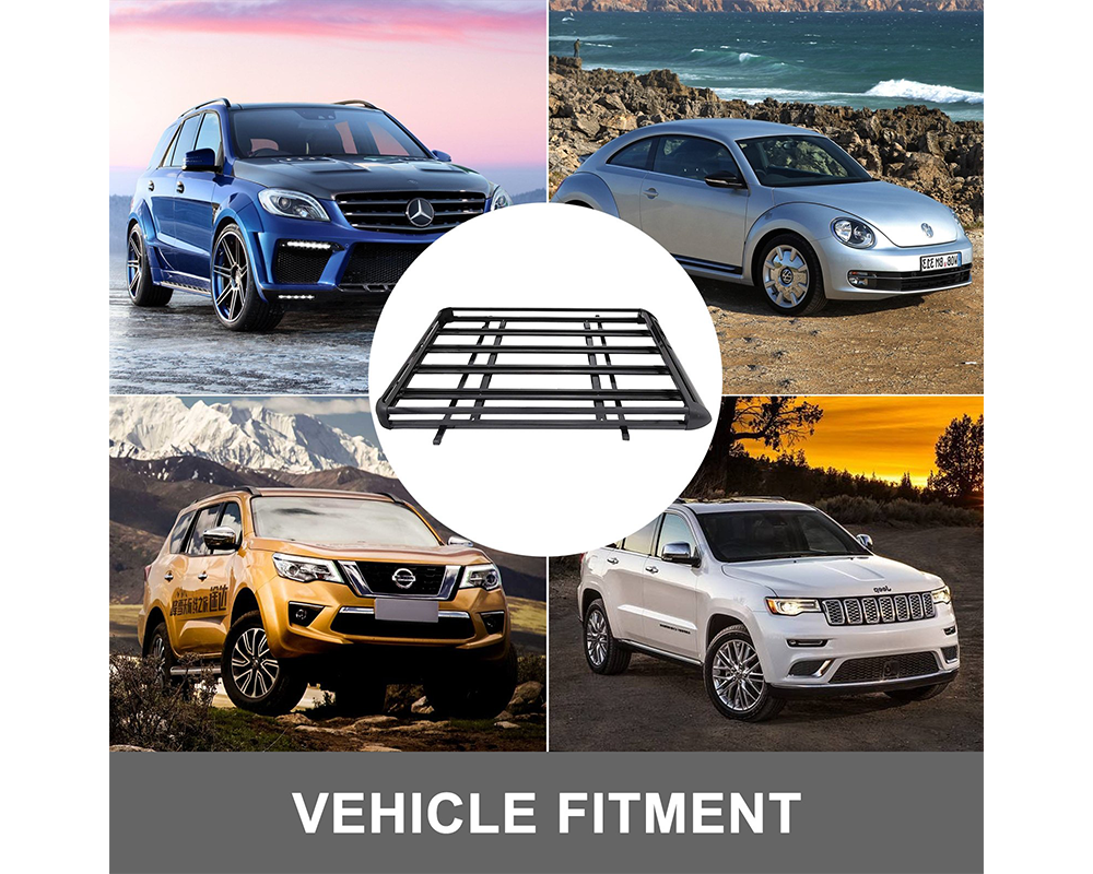 Universal Roof Rack Basket Car Top Luggage Rack