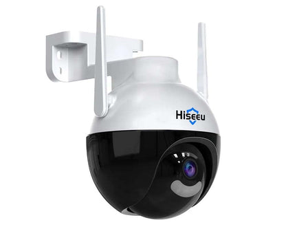 Security camera with mounting bracket