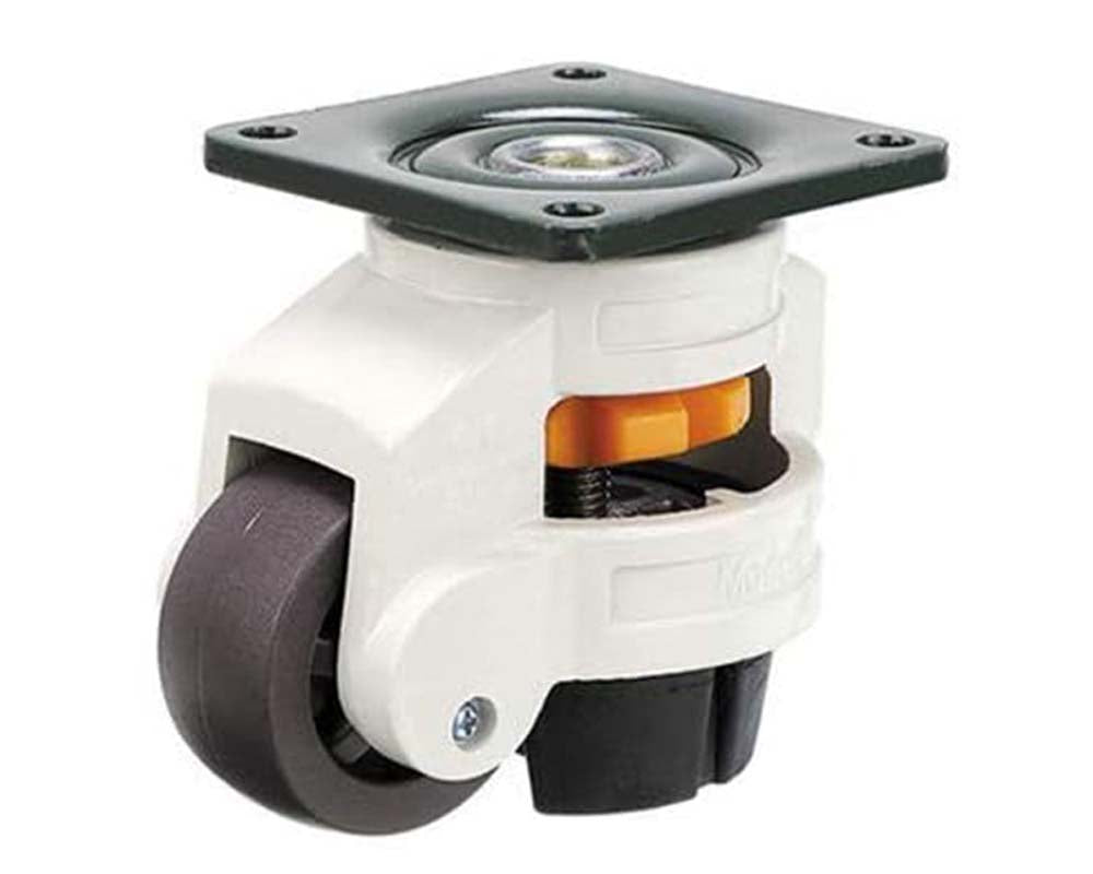 Caster wheel with roller bearings