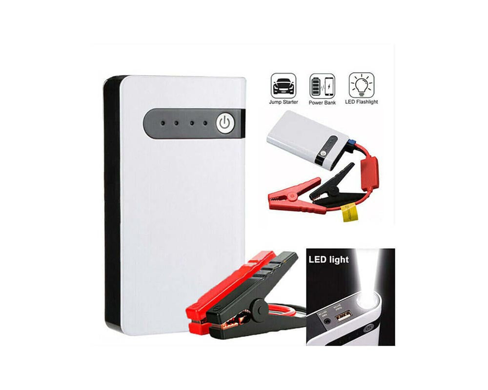 Jump starter side view