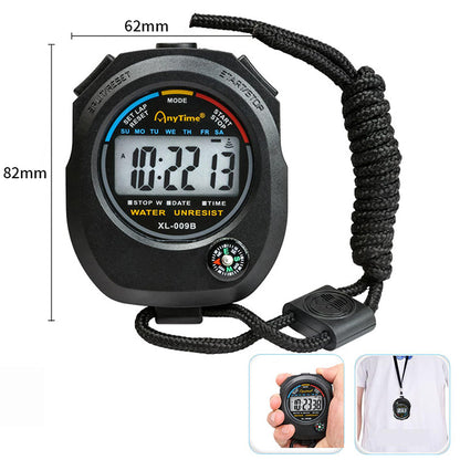 Digital Sport Stopwatch Timer, Handheld