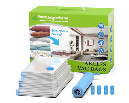 Vacuum bags for clothes and blankets