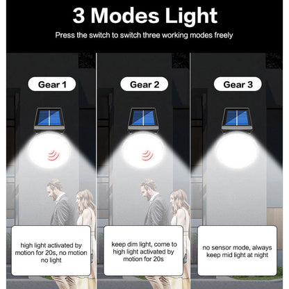 Outdoor Solar Light With Motion Sensor