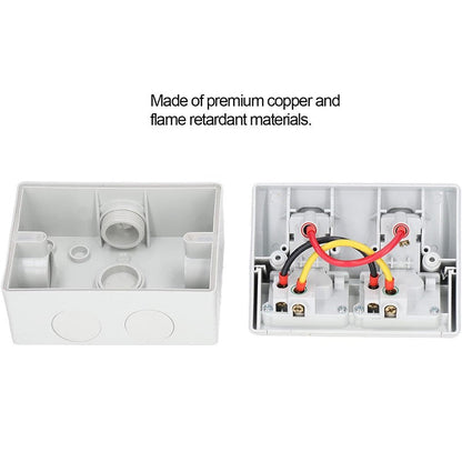 Weatherproof Double Power Point 15Amp