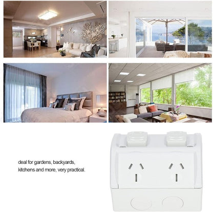 Weatherproof Double Power Point 15Amp