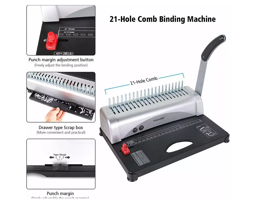 binding machine for letter size