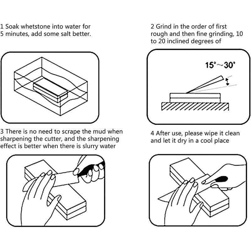 Whetstone Sharpening Stones Kit