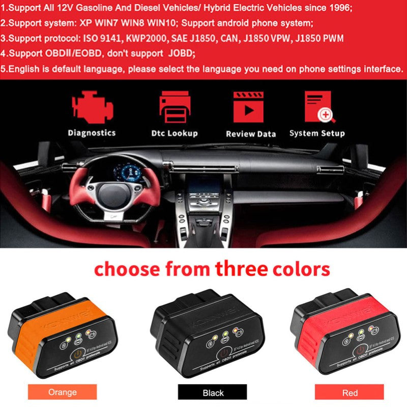 Bluetooth 40 OBD2 scanner