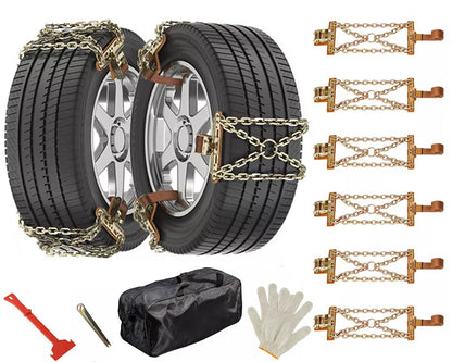 8pcs Car Tire Snow Chain
