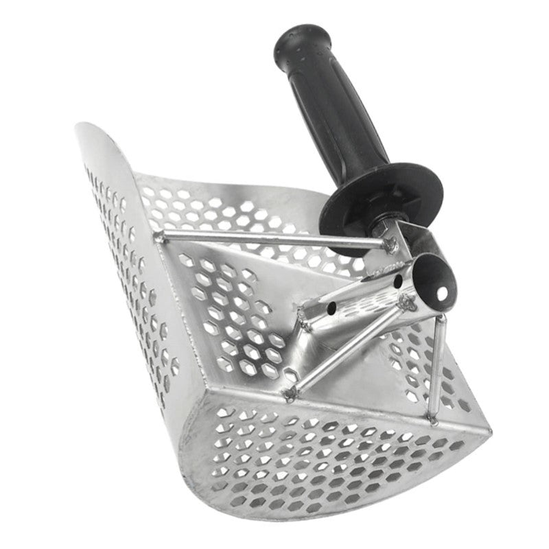 sand scoop with filter holes
