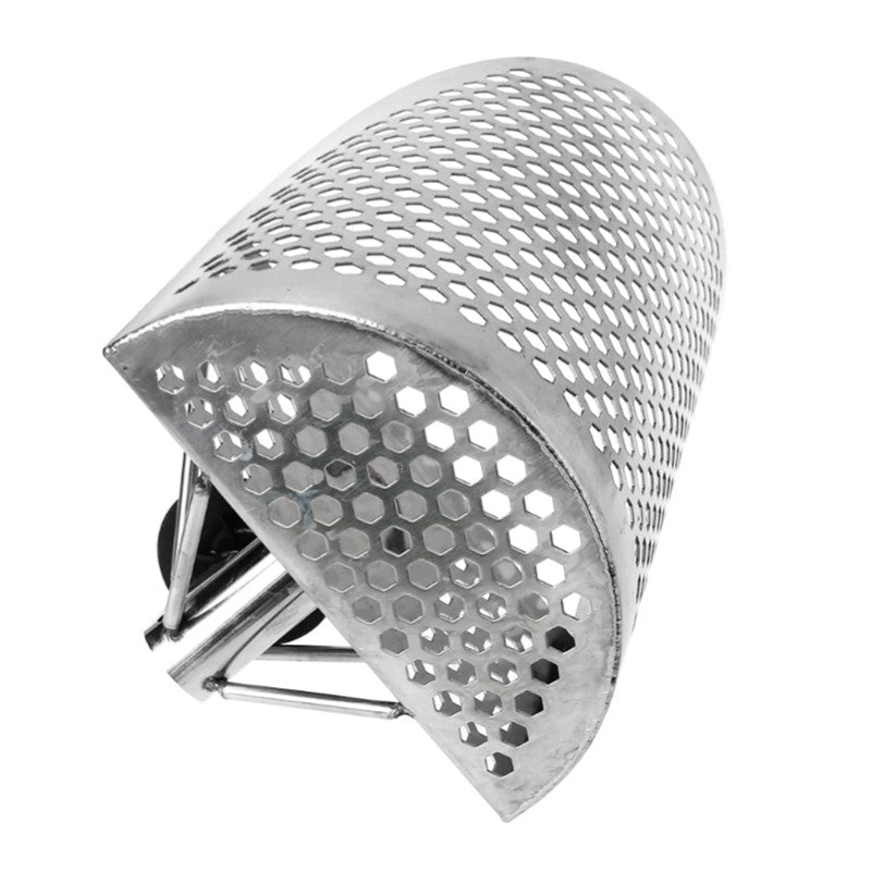 compact metal detecting scoop
