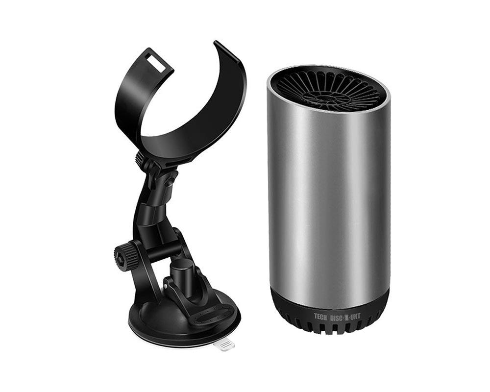 car heater with rotating holder