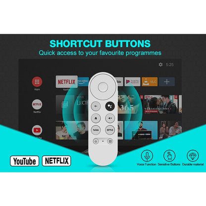 Compatible Google Chromecast 4K TV Remote Control