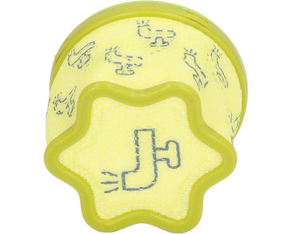 Vacuum filter with rubber seal