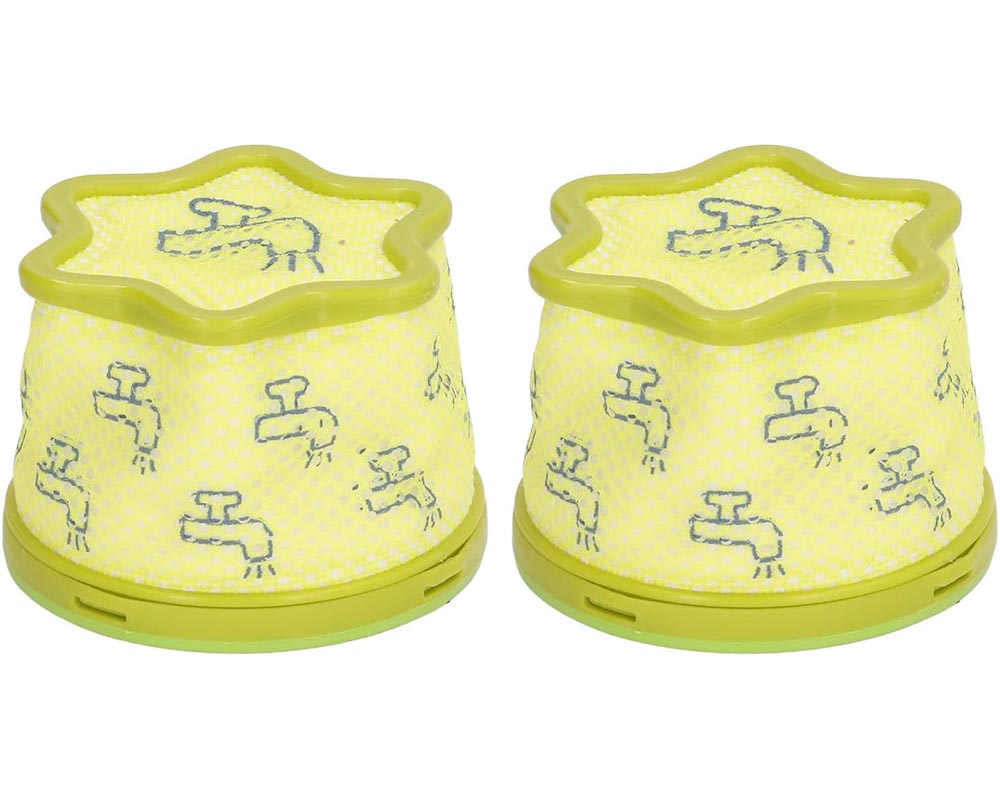 Set of four vacuum filters