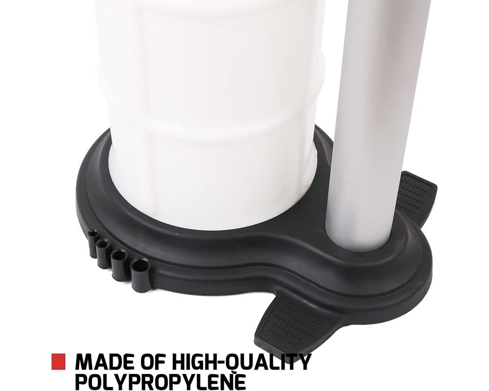 fluid extractor pump in workshop