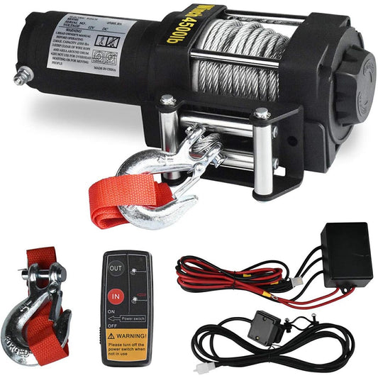 4500lbs electric winch
