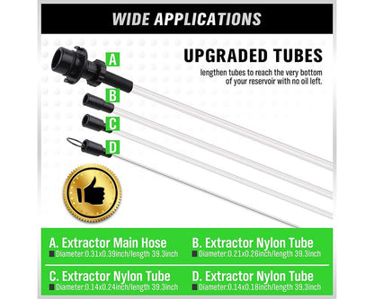 7L Manual Waste Oil Fluid Extractor Pump