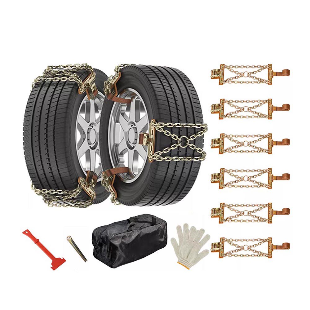 car tire snow chains set