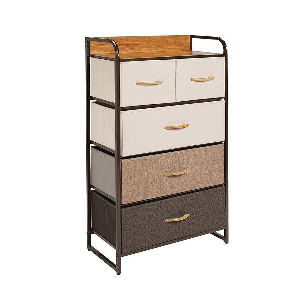 5 drawer fabric chest
