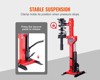 stable base hydraulic spring tool