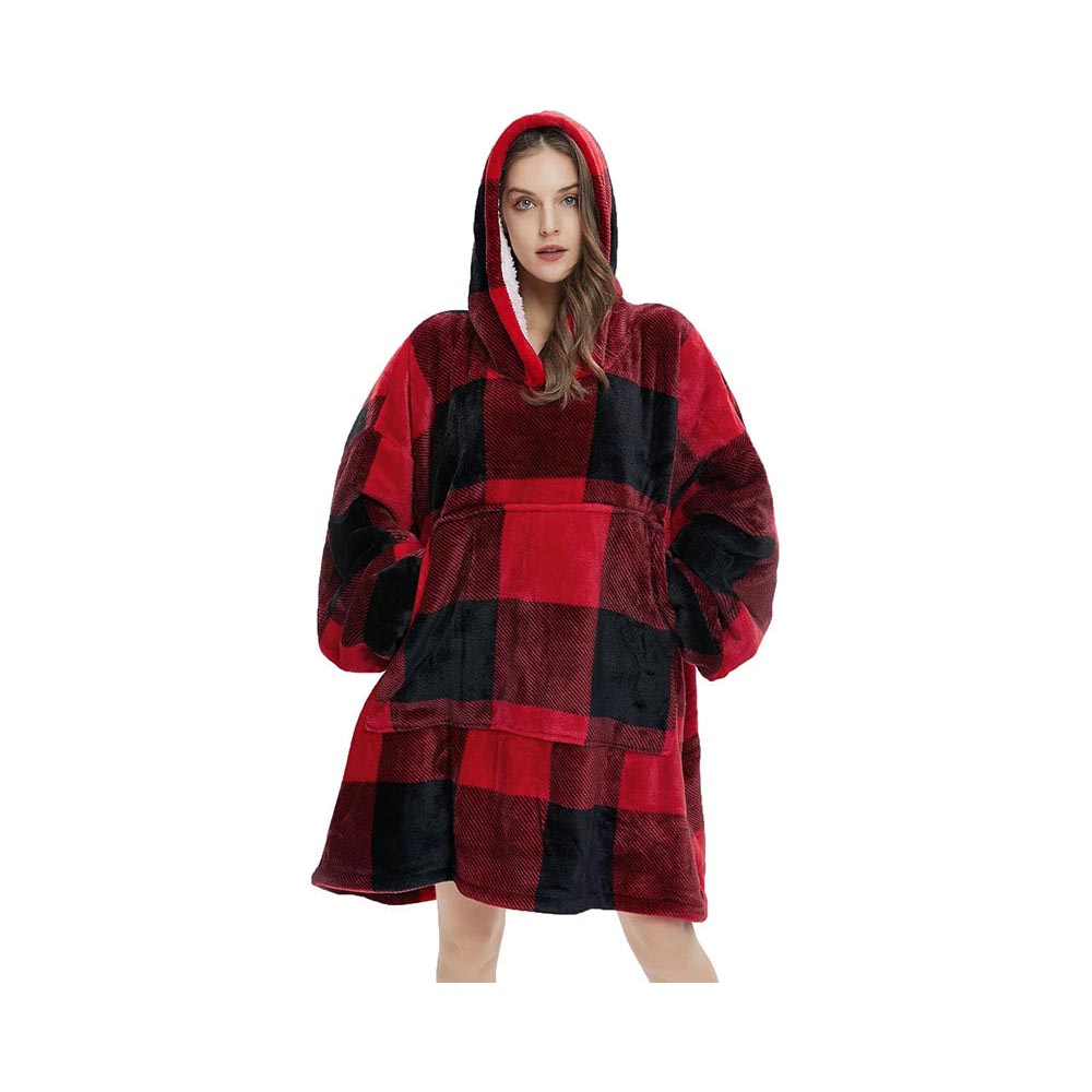 Glow in dark blanket hoodie
