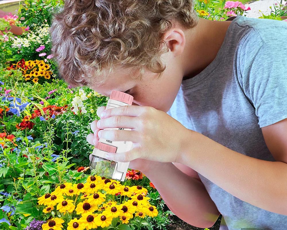 Portable Kids Microscope Kit