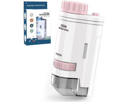 Portable Kids Microscope Kit