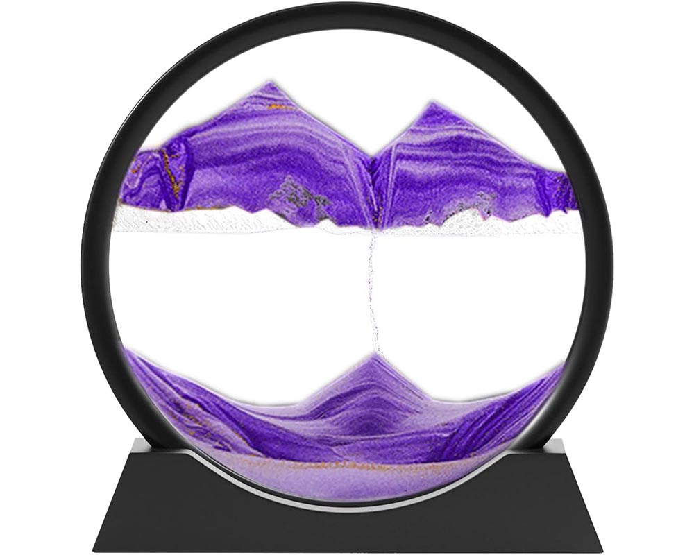 Rotating sandscape