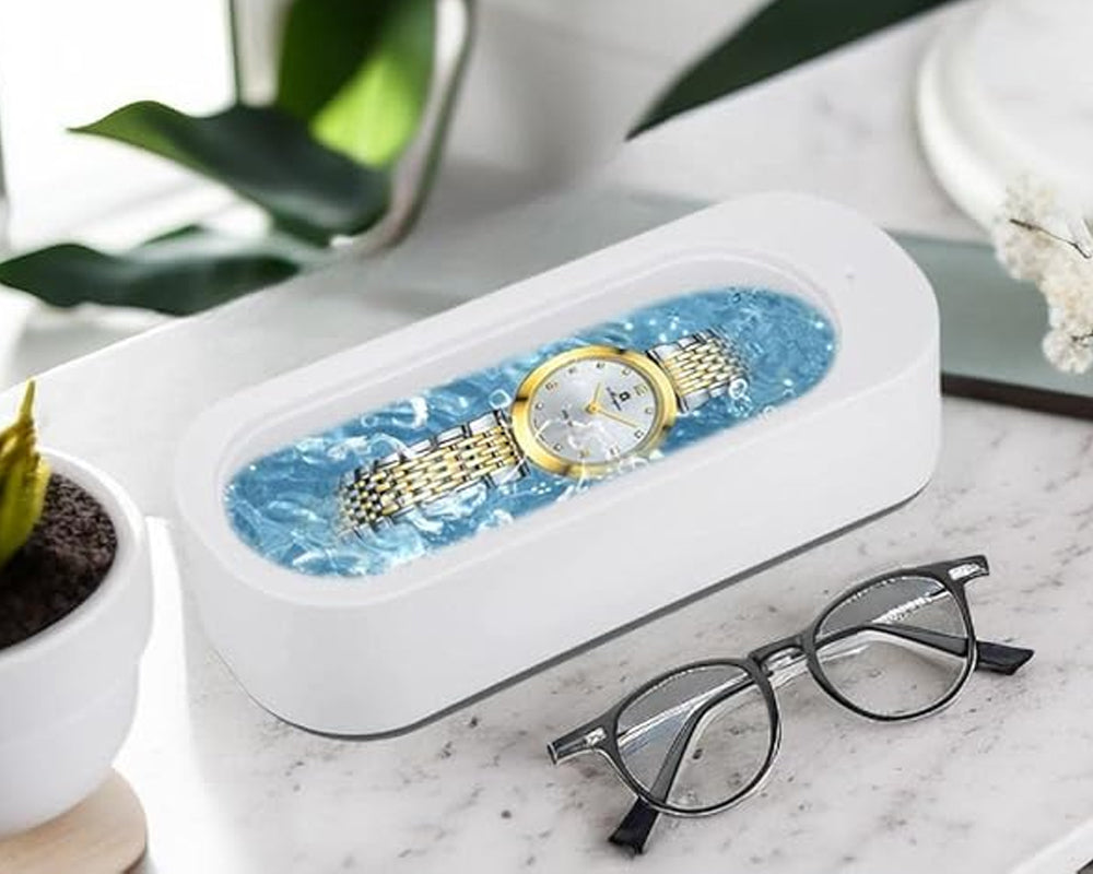 Ultrasonic Glasses Watch Jewellery Cleaner