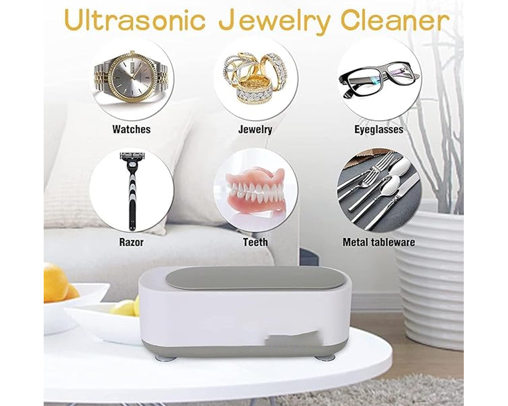 Ultrasonic Glasses Watch Jewellery Cleaner