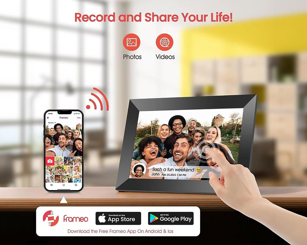 WiFi Digital Photo Frame 10 Inch