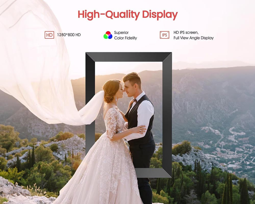 WiFi Digital Photo Frame 10 Inch